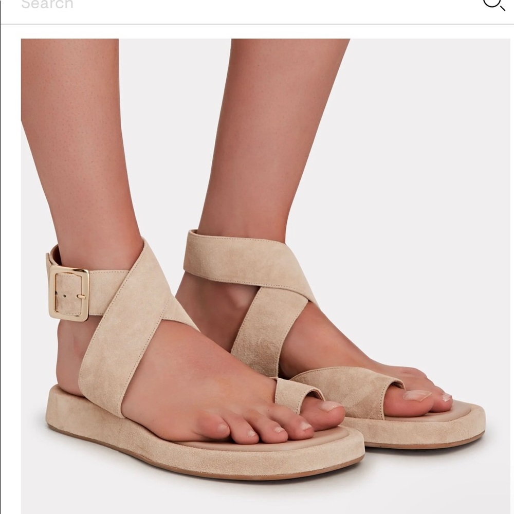 Exclusive Gia Borghini x RHW toe ring sandals.  New in-the-box never been worn.